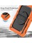 Silikon + Pc Durumda Samsung Galaxy Tab S8 11 Inç SM-X700 Orange+Black (Yurt Dışından) 4