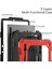 Silikon + Pc Durumda Samsung Galaxy Tab S8 11 Inç SM-X700 Red+Black (Yurt Dışından) 2