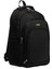 Recaro Sırt Çantası Laptop Bölmeli Erkek Kadın Unisex Outdoor Gezi Spor Okul Sırt Çantası Su Geçirmez 43X30X15CM Siyah 2
