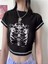 Aesthetic Skeleton Yarım Kadın T-Shirt 1