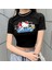 Sanrio Baskılı Siyah Crop 1