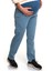 Hamile Denim Pantolon Düz Paça 1