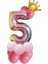 2 Set T2001 Doğum Günü Balon Seti Çok Renkli (Yurt Dışından) 1
