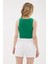 Kolsuz Crop Bluz A.yeşil / Light Green 5