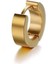 Unisex Gümüş Siyah Gold 3'lü Çelik Küpe Set 4
