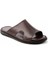 Kahve Leather Erkek Terlik E04804050603 3
