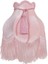 Kadife Kaplı Halat Dekorlu Pudra Pembe Vintage Abajur AB012245 2