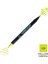 Kurecolor Mangaka Fine&brush Çift Taraflı Kalem CNKC-2200 No 125 Yellow Green 1