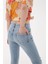 Yırtık Detaylı Denim Pantolon A.mavi / Light Blue 5