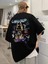 Civilized Baskılı Oversize T-Shirt 4