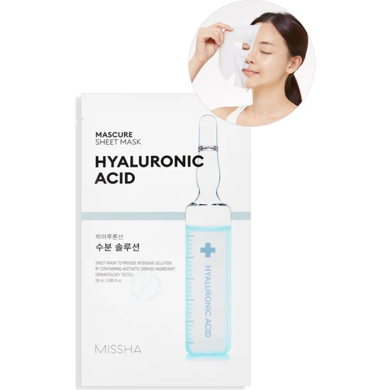 Missha Mascure Hydra Solution Sheet Mask - Cilt Bakım Maskesi 27 ml