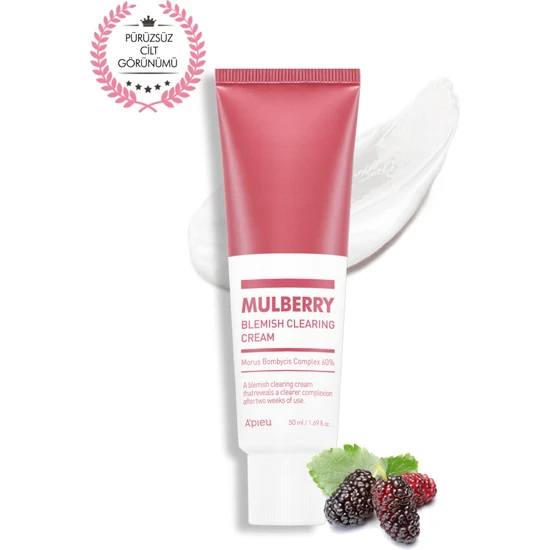 Mıssha A'pıeu Koyu Lekelenmeler Için Bakım Kremi -Mulberry Blemish Clearing Cream
