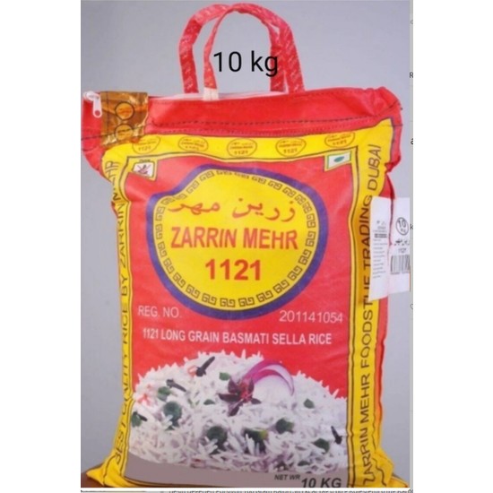 Zarrin Mehr 1121 Pirinç Basmati Pirinci 10 kg