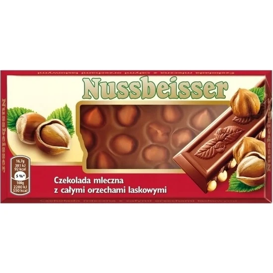 Nussbeisser Tam Bol Fındıklı Alman Çikolatası