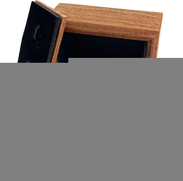 Kravatkolik Gümüş - Altın Renk Siyah Taşlı Kol Düğmesi KD1204 görsel 3