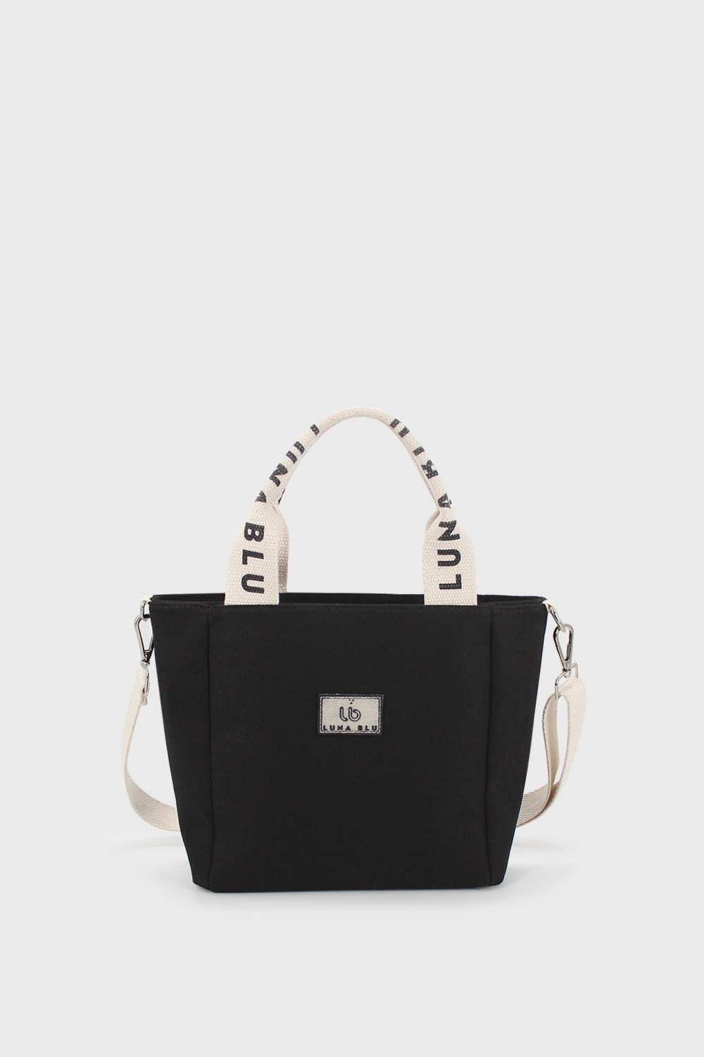 Lunablu Kadın Sarı Mini Kanvas Kumaş Tote Çanta