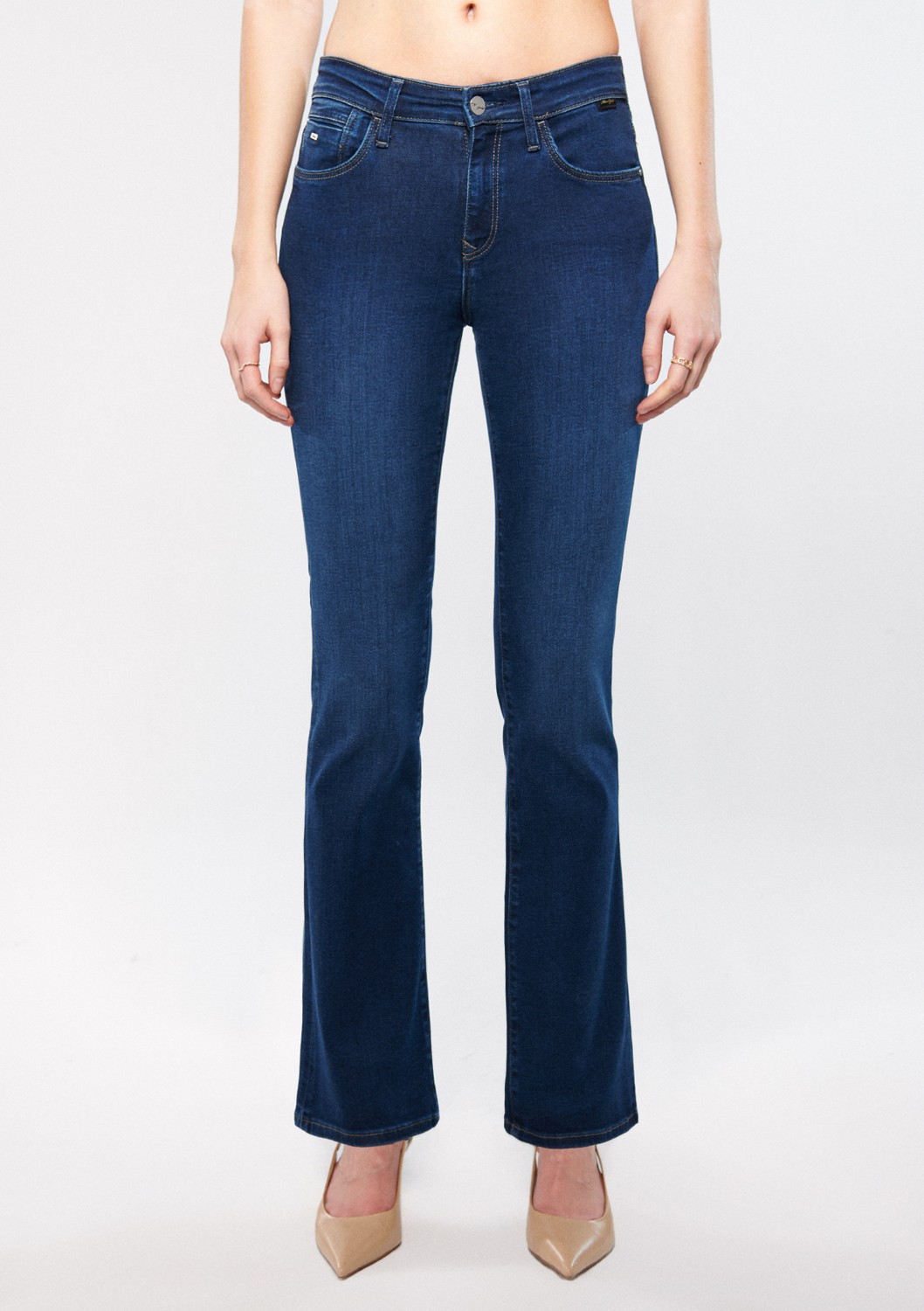Mavi Molly Gold Klasik Koyu Mavi Jean Pantolon 1013684068 görsel 3