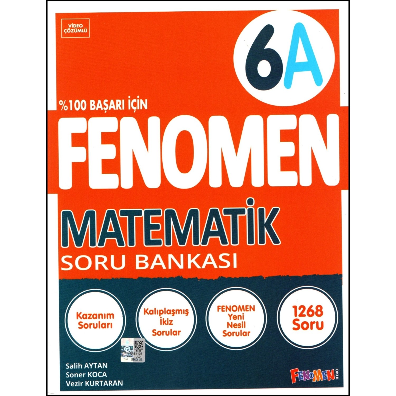 Fenomen Yayıncılık Fenomen 6. Sınıf Matematik Soru Bankası Kitabı