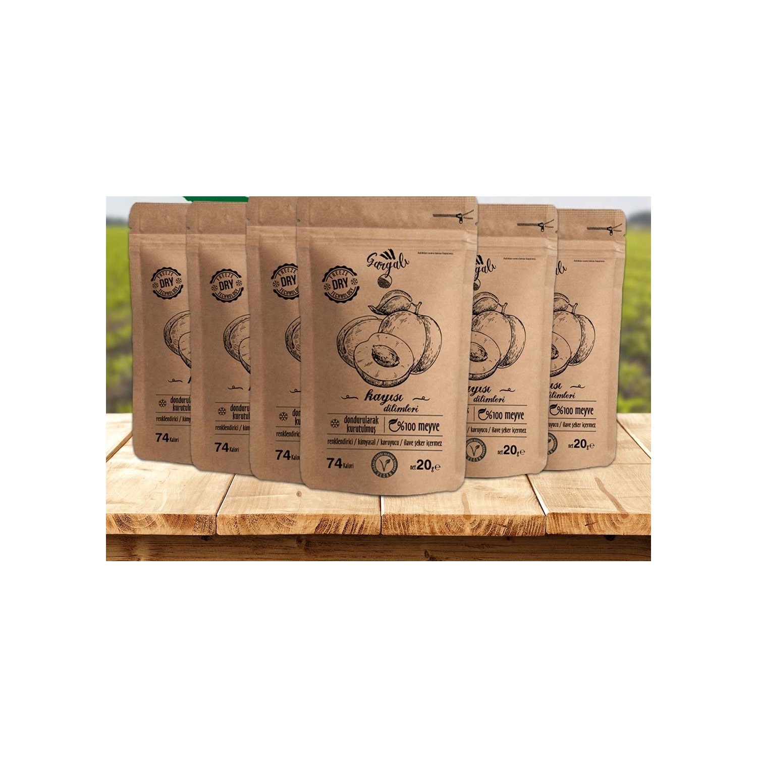 Freeze Dry Kayısı 6'lı Paket Fiyatı Taksit Seçenekleri