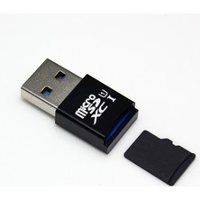 Teenspirit Mını 5gbps Süper Hızlı USB 3.0 Micro Sd/Sdxc Tf Kart Okuyucu Adaptörü (Yurt Dışından)