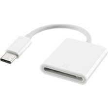 Teenspirit Yüksek Hızlı USB 3.1 Tip C USB - C - Sd Sdxc Kart Okuyucu Mini Adaptör Macbook/pro Hafıza Kartı Adaptörü (Yurt Dışından)