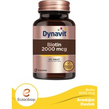 Dynavit Biotin 2000 Mcg - 100 Tablet