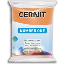 Cernit : Number One Polimer Kil : 56 gr : Orange