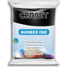 Cernit : Number One Polimer Kil : 56 gr : Black