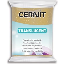 Cernit : Yarı Saydam Polimer Kil : 56 gr : Glitter Gold