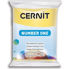 Cernit : Number One Polimer Kil : 56 gr : Yellow