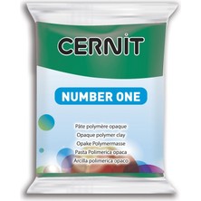 Cernit : Number One Polimer Kil : 56 gr : Vert Emeraude