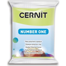 Cernit : Number One Polimer Kil : 56 gr : Lime Green