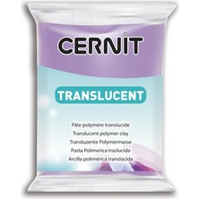Cernit : Yarı Saydam Polimer Kil : 56 gr : Violet