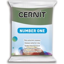 Cernit : Number One Polimer Kil : 56 gr : Olive