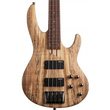 Esp Ltd B-204 Spalted Maple Natural Bas Gitar