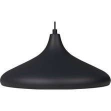 Lambadar Retro Rustik Model Modern Metal Tekli Siyah Sarkıt Avize Cafe