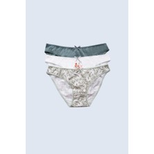 Pierre Cardin 3'lü Ekonomik Paket Wild Flower 2700  Pamuklu Basic Brief Külot