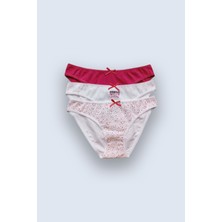 Pierre Cardin 3'lü Ekonomik Paket Pastel Points 2700  Pamuklu Basic Brief Külot