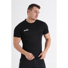 Diadora Nacce 22 Antrenman T-Shirt Siyah