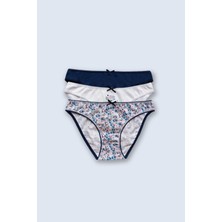 Pierre Cardin 3'lü Ekonomik Paket Flowers Garden 2700  Pamuklu Basic Brief Külot