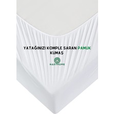 Nart Home Fitted Kapitone Yatak Koruyucu Alez Pamuk 70x140 (9 Farklı Ebat)