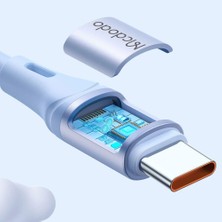 Mcdodo CA-2211 Type-C To Type-C 65W 3A Hızlı Data Şarj Kablo 1.2m -Beyaz