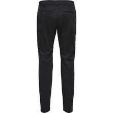 Only & Sons Dar Siyah Erkek Chino Pantolon 22016775_ONSCAM Chıno Pk 6775