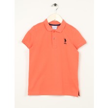 U.S. Polo Assn. Düz Pembe Erkek Çocuk T-Shirt TP01IY023