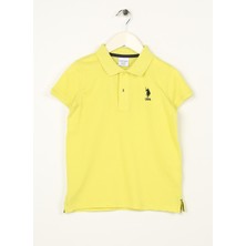 U.S. Polo Assn. Düz Yeşil Erkek Çocuk T-Shirt TP01IY023