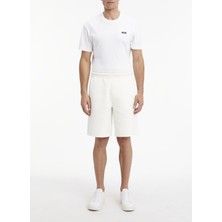 Calvin Klein Beyaz Erkek Sweat Şort K10K109906YAH10