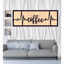 Coffee Kahve Ahşap Duvar Tablo