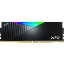 XPG Lancer Siyah RGB DDR5-6000Mhz CL30 64GB (2x32GB) Dual Kit (30-40-40) 1.35V