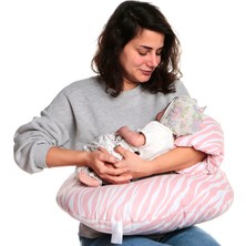 Baby Mom Emzirme Seti (Emzirme Minderi + Mini Emzirme Yastığı + Emzirme Önlüğü)