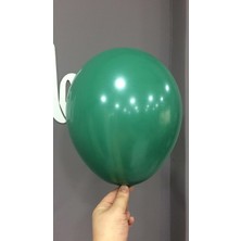 Yck Balon 12" Iç Mekan Dekorasyon Balonu Koyu Yeşil - 100 Adet